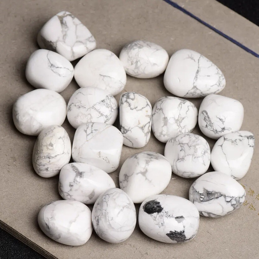 Howlite Tumbled Crystal 2 Howlite Tumbled Crystal - Image 2