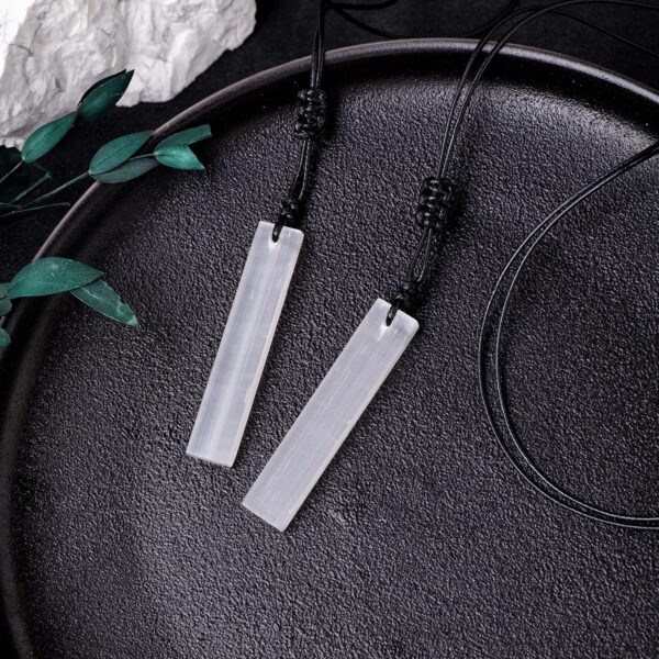 Selenite Crystal Pendant