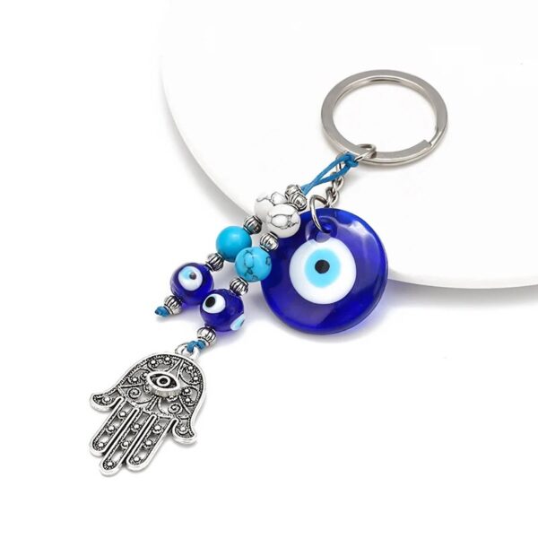 Hamza Evil Eye Keychain