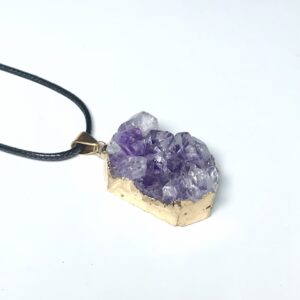 Amethyst Cluster Pendant