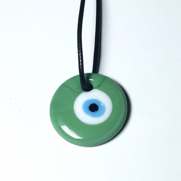 Evil Eye Green Pendant