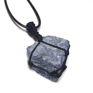 Sodalite Crystal Pendant