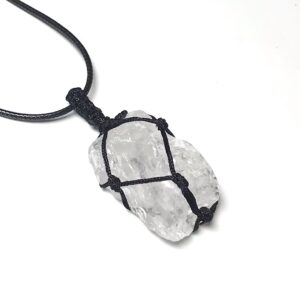 Clear Quartz Crystal Pendant