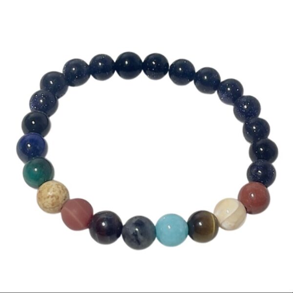 Eight Planets Crystal Bracelet