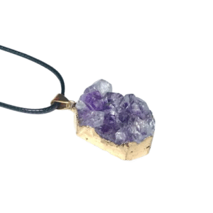 Amethyst Cluster Pendant
