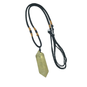 Citrine Crystal Double Pointed Pendant