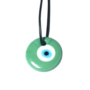 Evil Eye Green Pendant