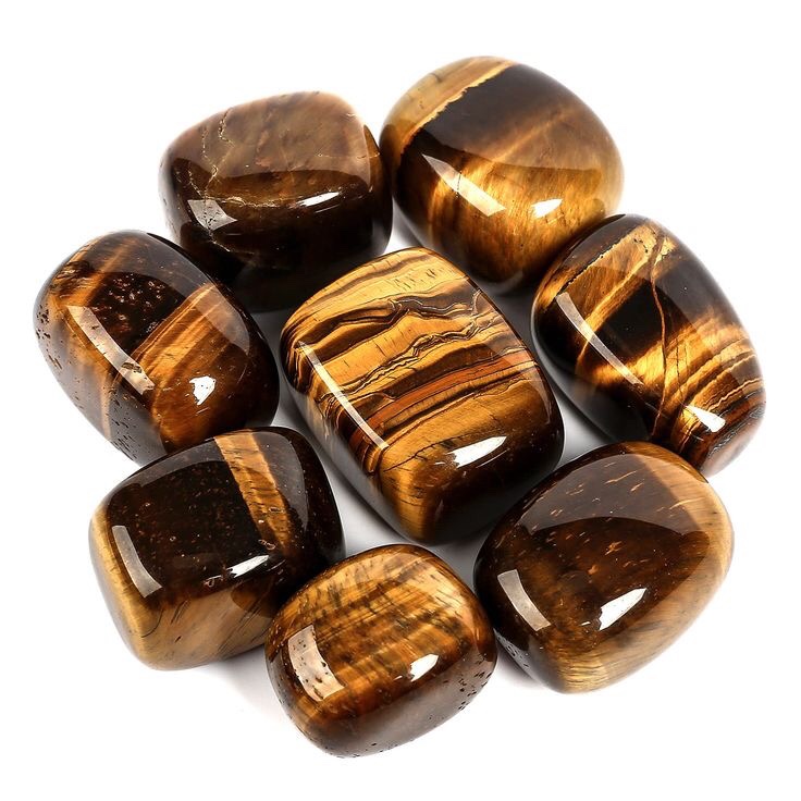 Tiger Eye Tumbled Crystal 2 Tiger Eye Tumbled Crystal - Image 2