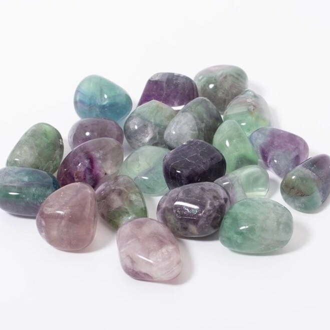 Fluorite Tumbled Crystal (Mix Colors) 4 Fluorite Tumbled Crystal