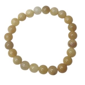 Yellow Jade Crystal Bracelet