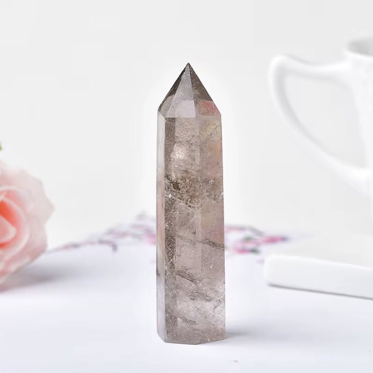 Smoky Quartz Crystal Tower 2 Smoky Quartz Crystal Tower