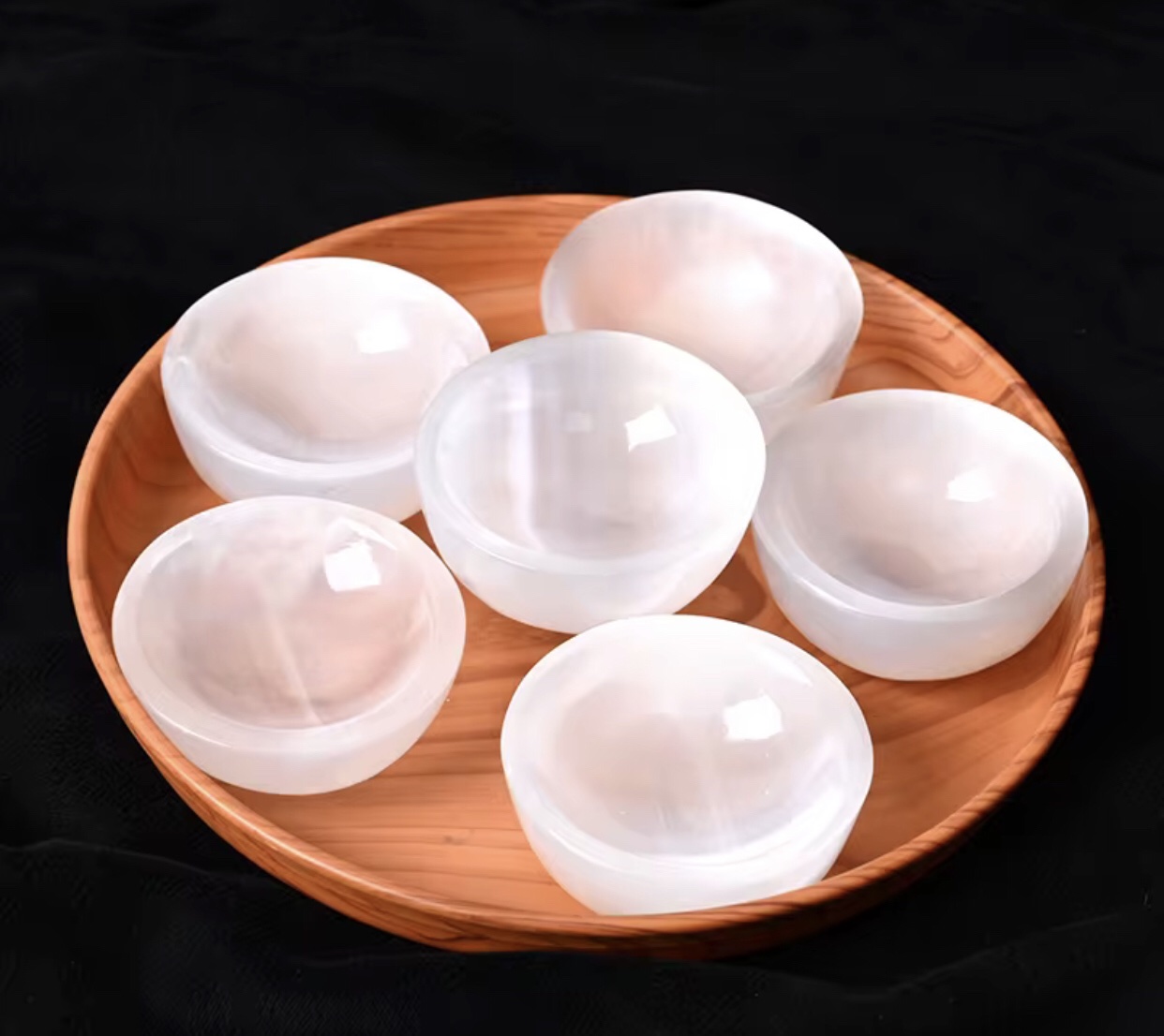 Selenite Crystal Bowl 5 Selenite Crystal Bowl