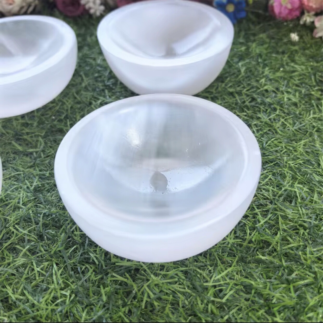 Selenite Crystal Bowl 2 Selenite Crystal Bowl