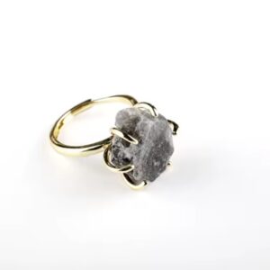 Labradorite Crystal Ring