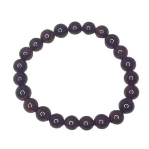 Garnet crystal bracelet