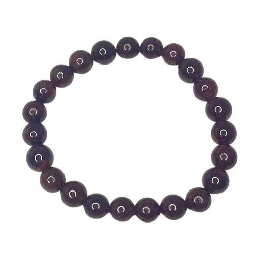 Garnet Crystal Bracelet 1 Garnet crystal bracelet