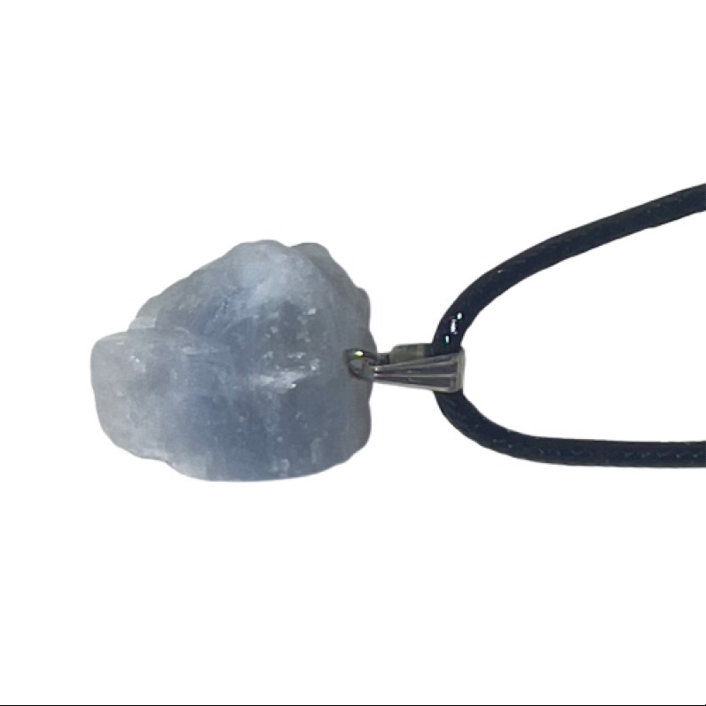 Celestite Crystal Pendant 1 Celestite Crystal Pendant